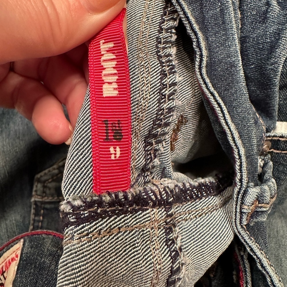 🩷5/$10 FIRST kiss jeans distressed size 9 juniors - Picture 8 of 10